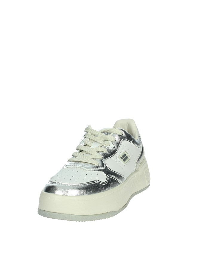 SNEAKERS BASSA DFSH321088 BIANCO/ARGENTO