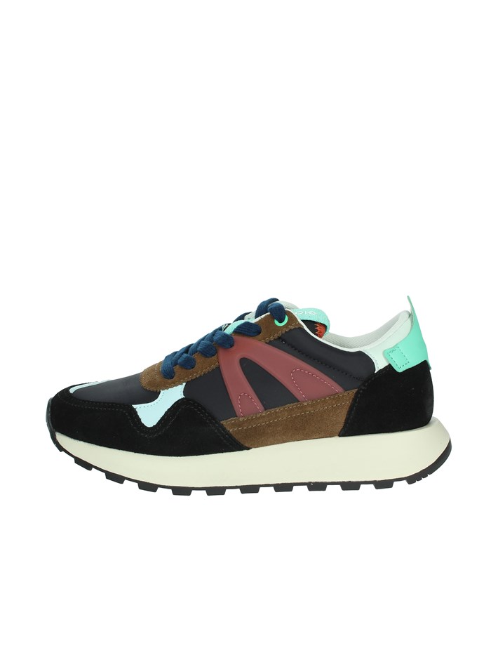 SNEAKERS BASSA VESTAL NERO/BLU