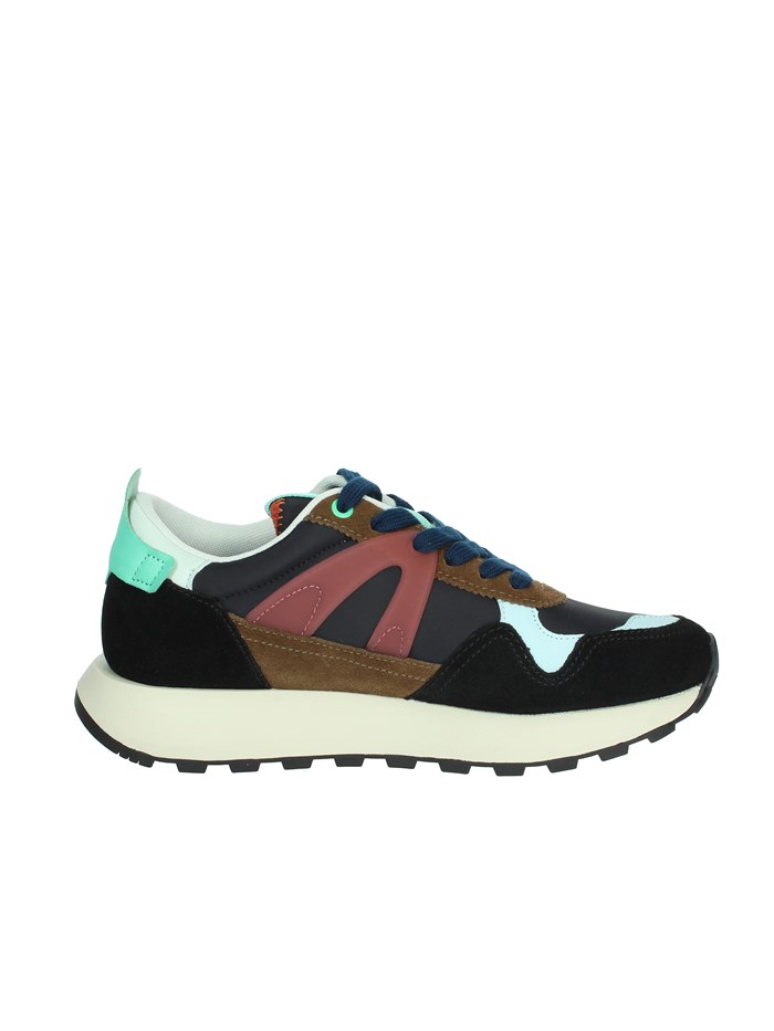 SNEAKERS BASSA VESTAL NERO/BLU