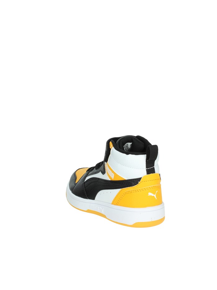 SNEAKERS ALTA 393832 BIANCO/GIALLO