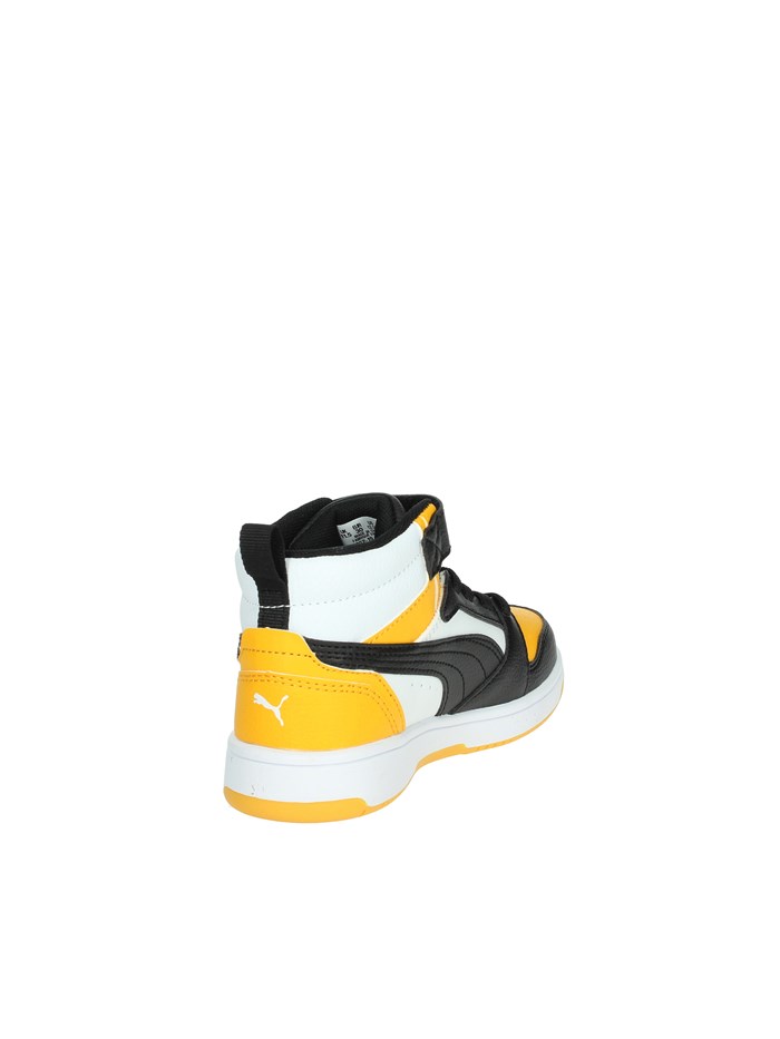 SNEAKERS ALTA 393832 BIANCO/GIALLO