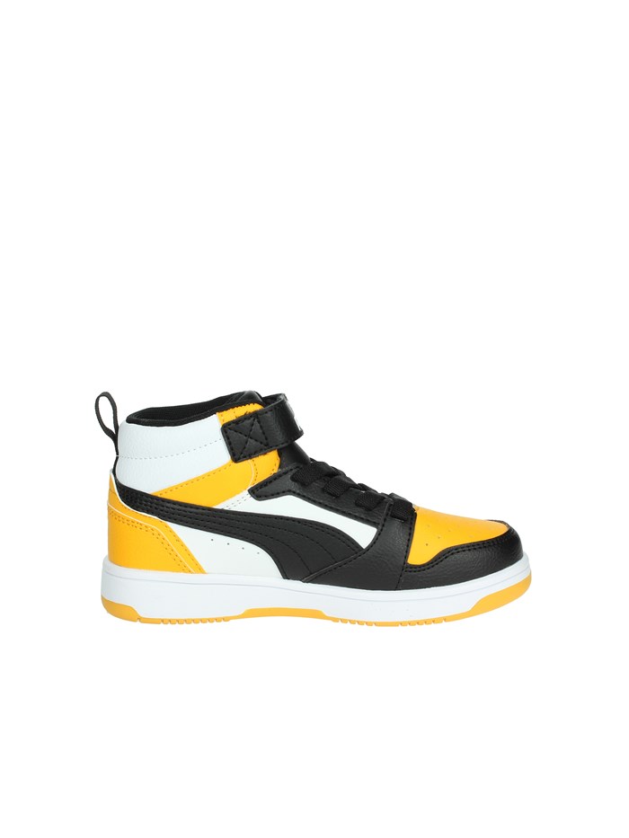 SNEAKERS ALTA 393832 BIANCO/GIALLO