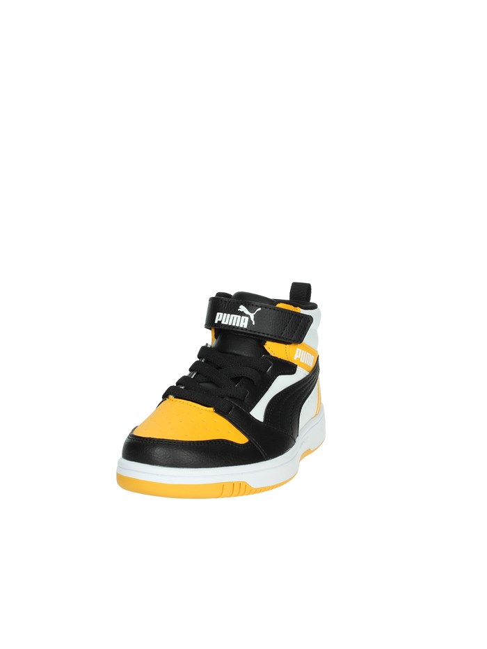 SNEAKERS ALTA 393832 BIANCO/GIALLO