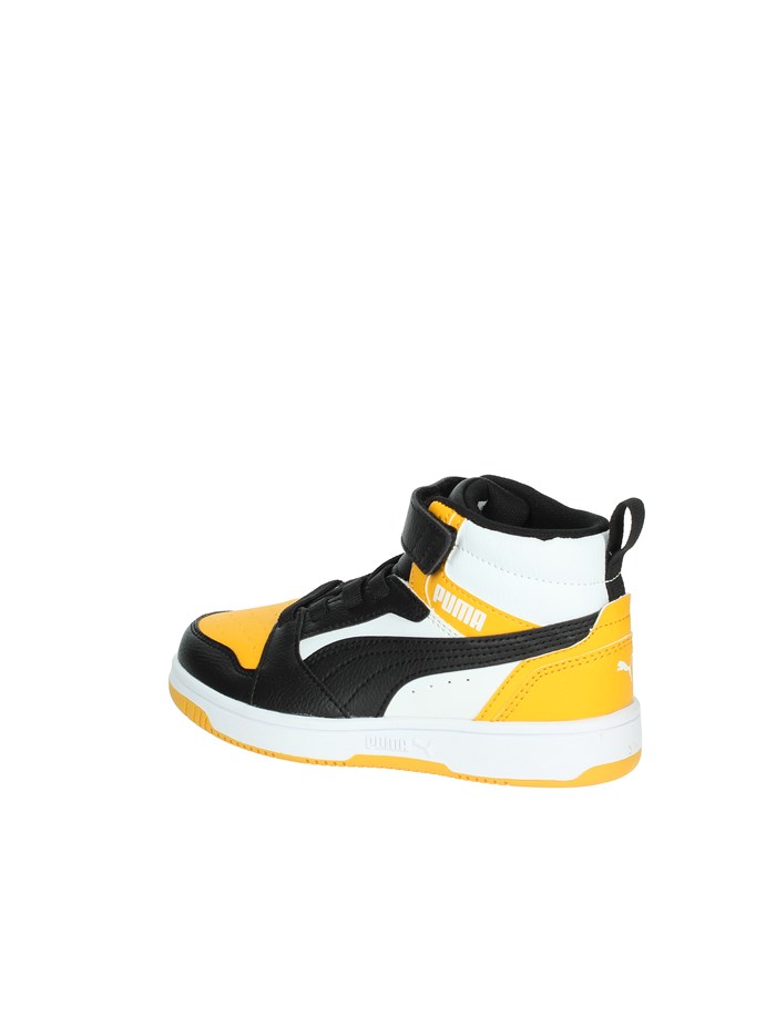 SNEAKERS ALTA 393832 BIANCO/GIALLO