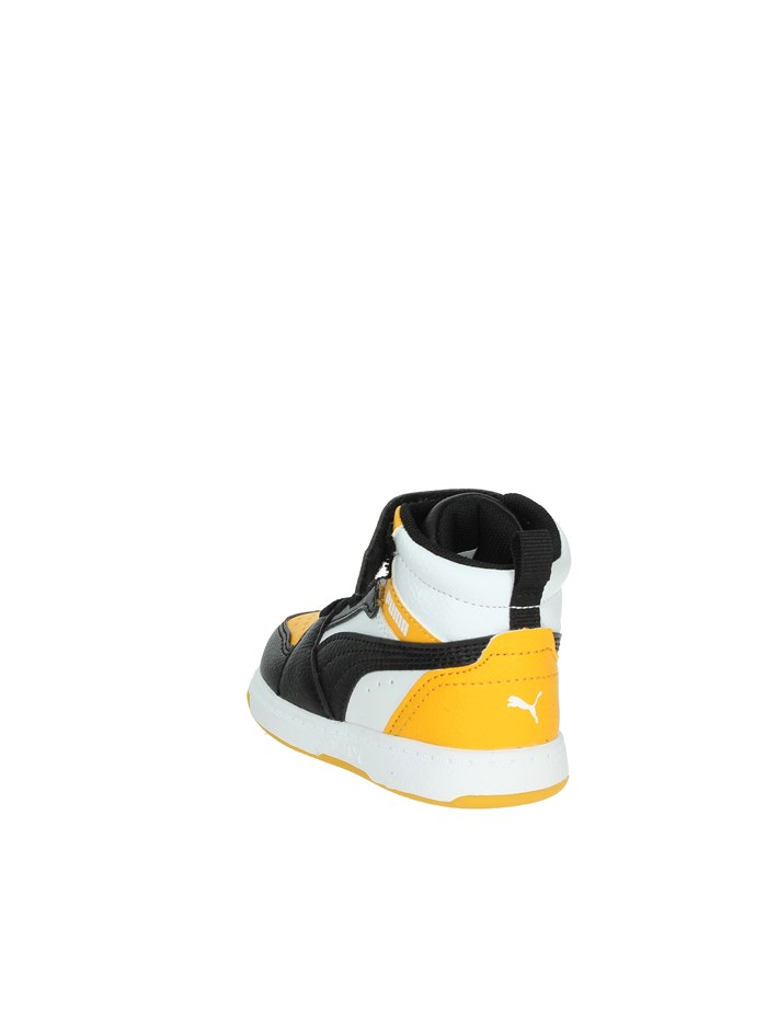 SNEAKERS ALTA 396542 BIANCO/GIALLO