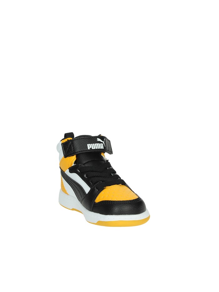 SNEAKERS ALTA 396542 BIANCO/GIALLO