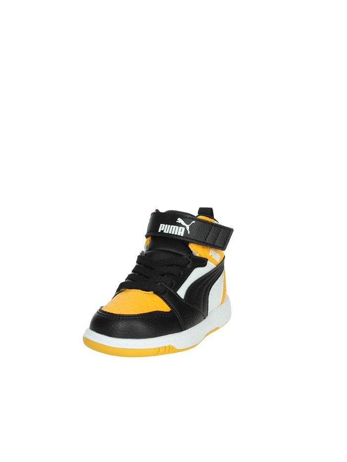 SNEAKERS ALTA 396542 BIANCO/GIALLO