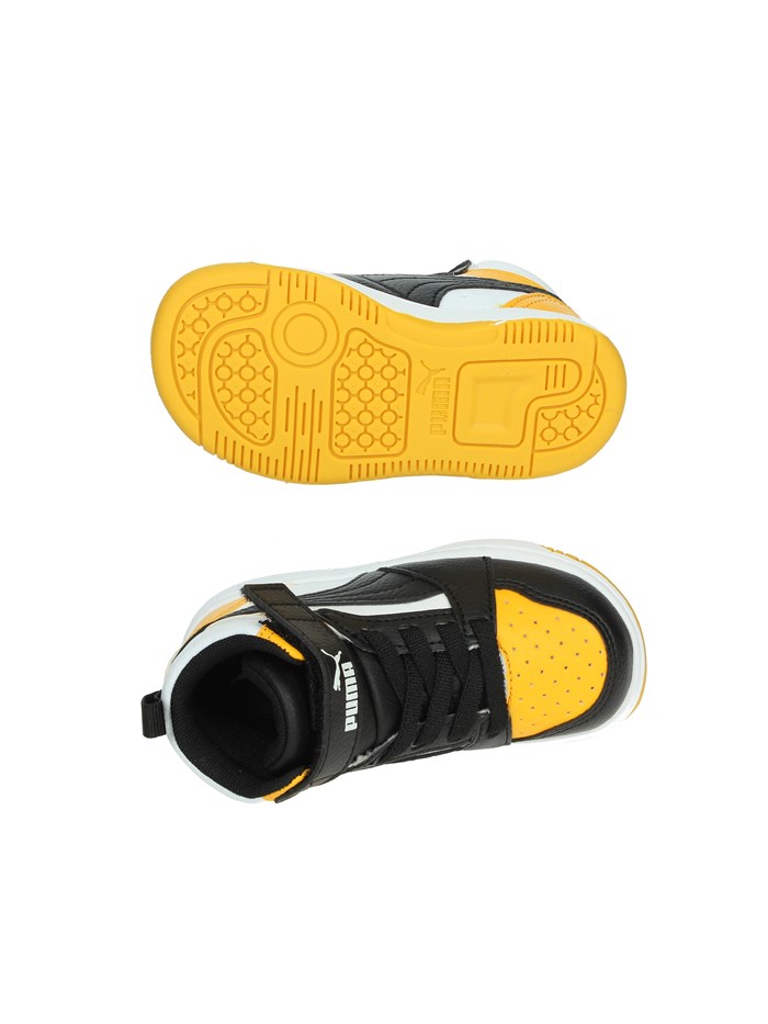 SNEAKERS ALTA 396542 BIANCO/GIALLO