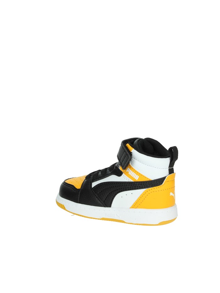 SNEAKERS ALTA 396542 BIANCO/GIALLO