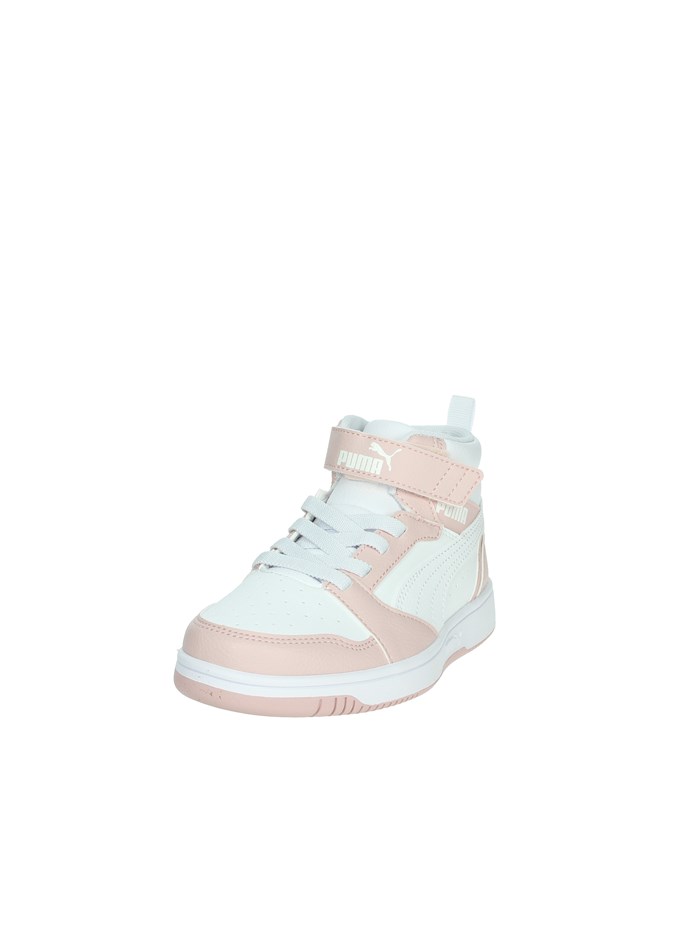 SNEAKERS ALTA 393832 BIANCO/ROSA