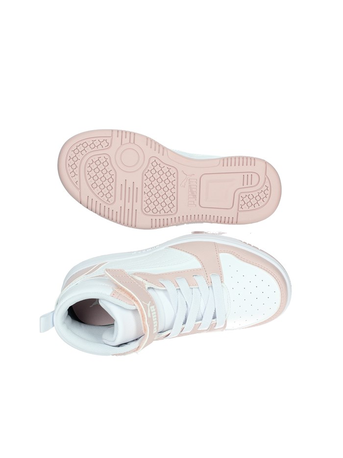 SNEAKERS ALTA 393832 BIANCO/ROSA