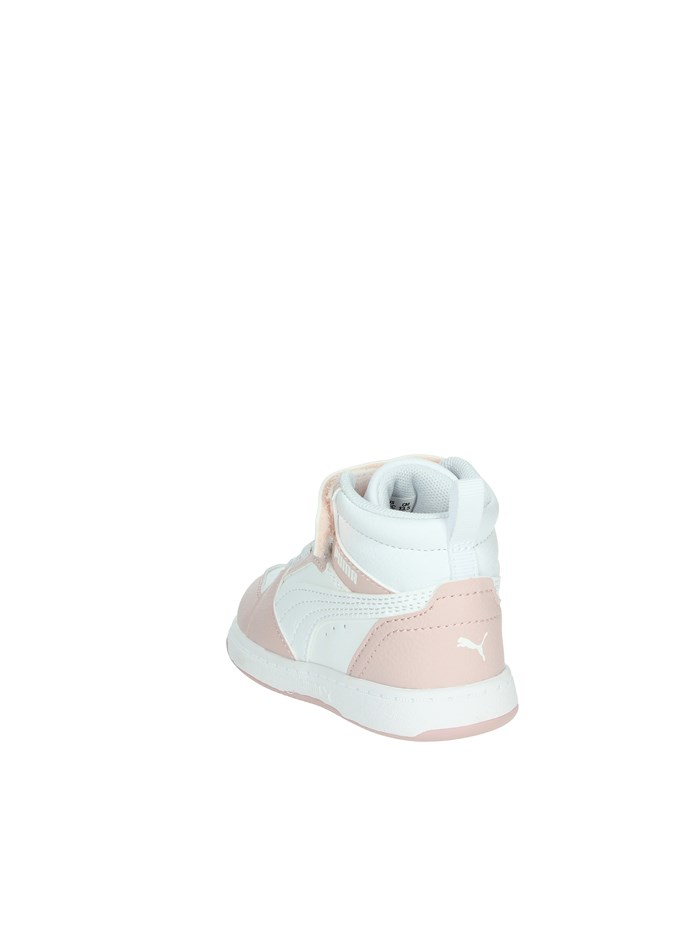 SNEAKERS ALTA 396542 BIANCO/ROSA