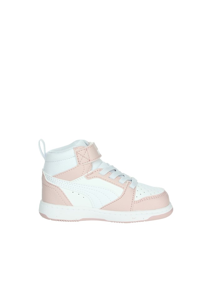 SNEAKERS ALTA 396542 BIANCO/ROSA