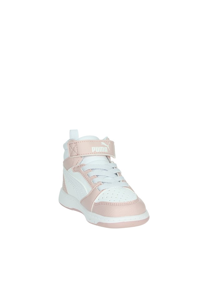 SNEAKERS ALTA 396542 BIANCO/ROSA