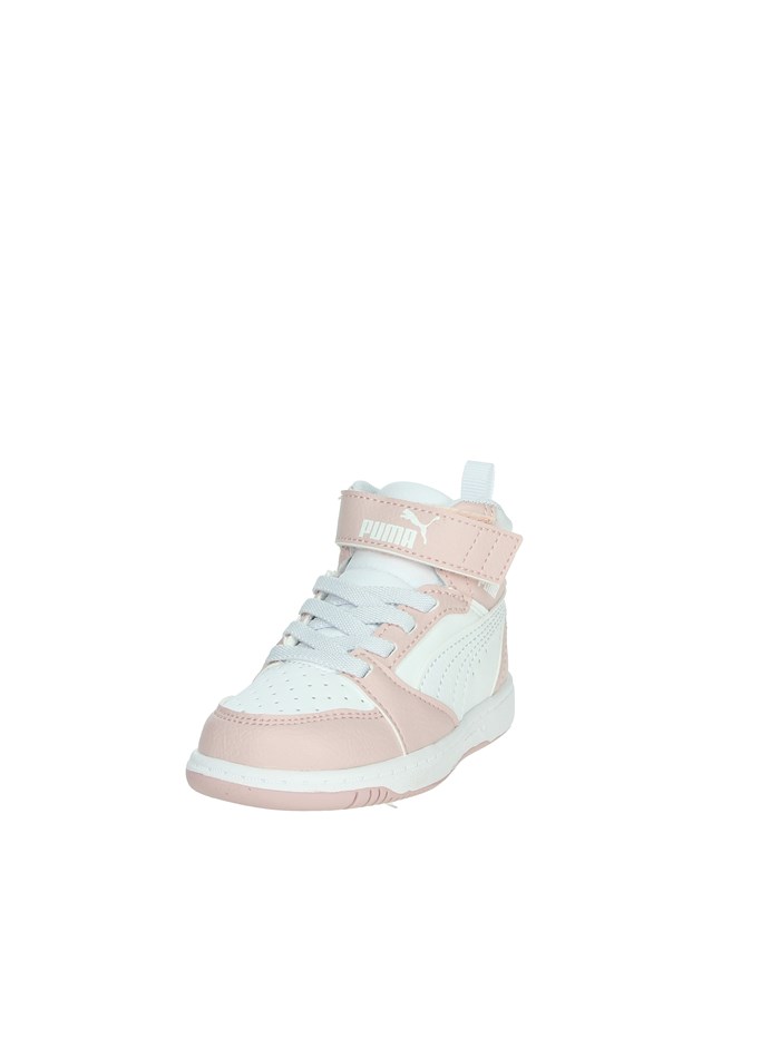 SNEAKERS ALTA 396542 BIANCO/ROSA