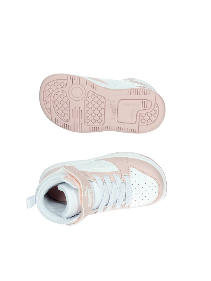 SNEAKERS ALTA 396542 BIANCO/ROSA