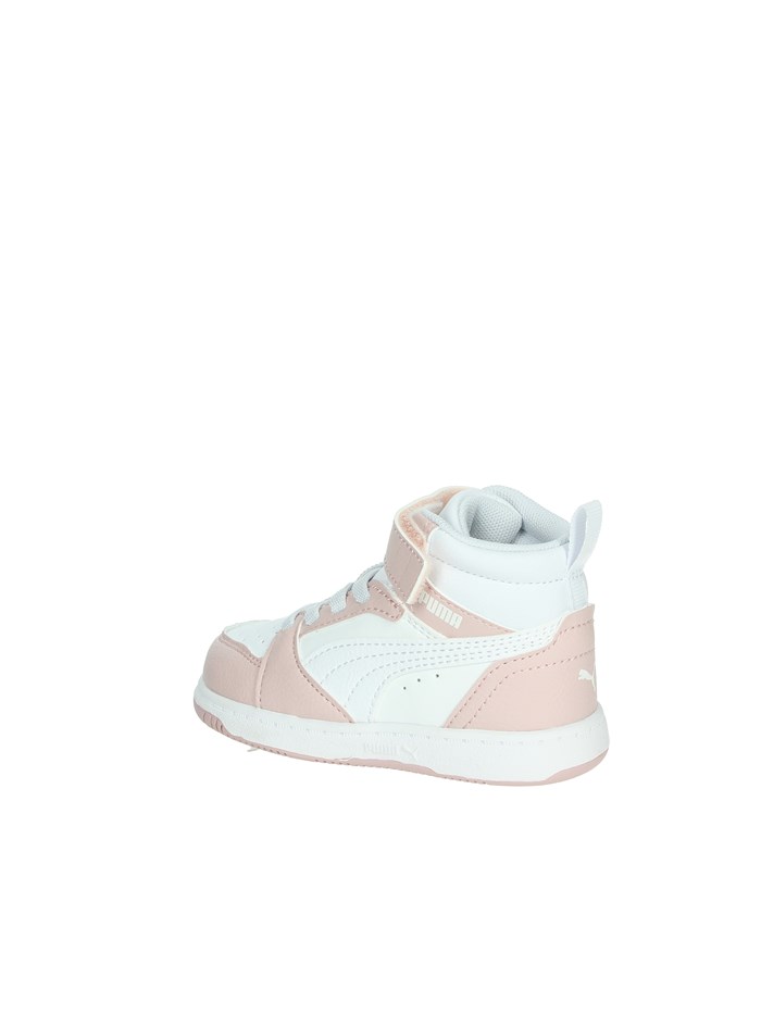 SNEAKERS ALTA 396542 BIANCO/ROSA