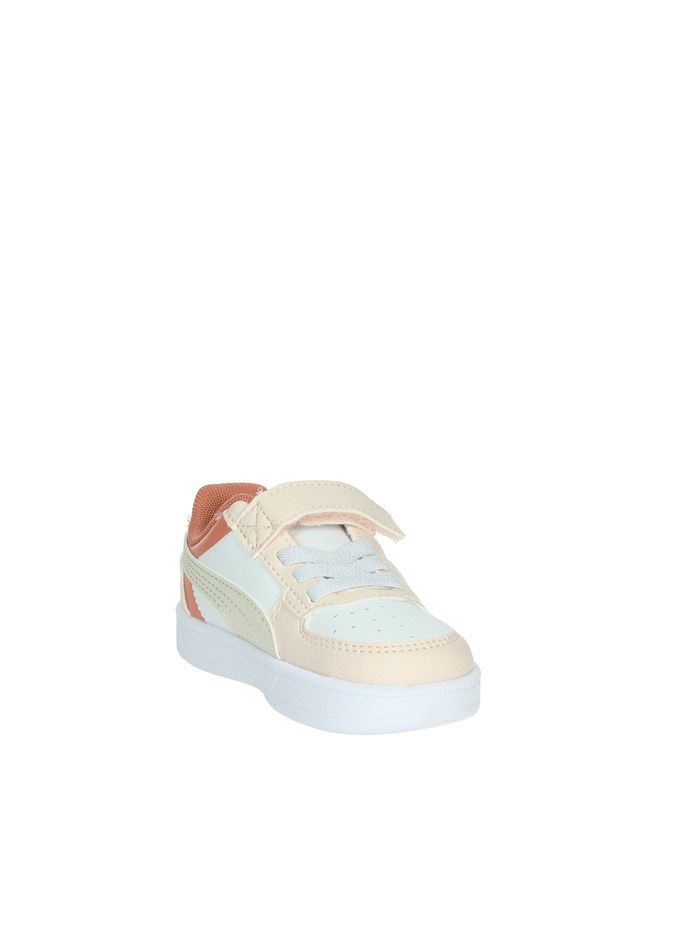 SNEAKERS BASSA 394463 BIANCO/ROSA