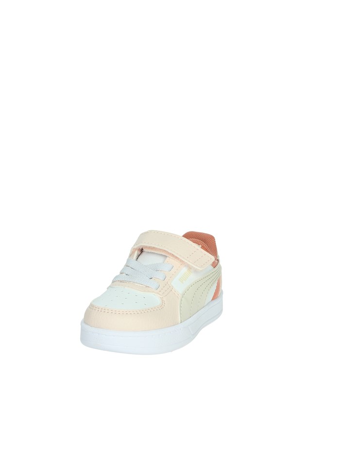 SNEAKERS BASSA 394463 BIANCO/ROSA