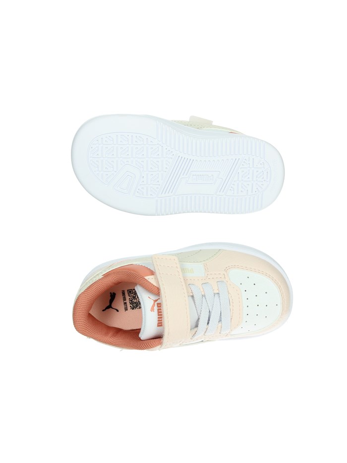 SNEAKERS BASSA 394463 BIANCO/ROSA