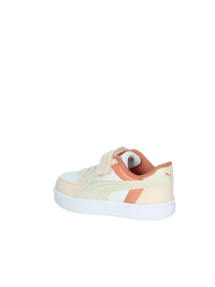 SNEAKERS BASSA 394463 BIANCO/ROSA