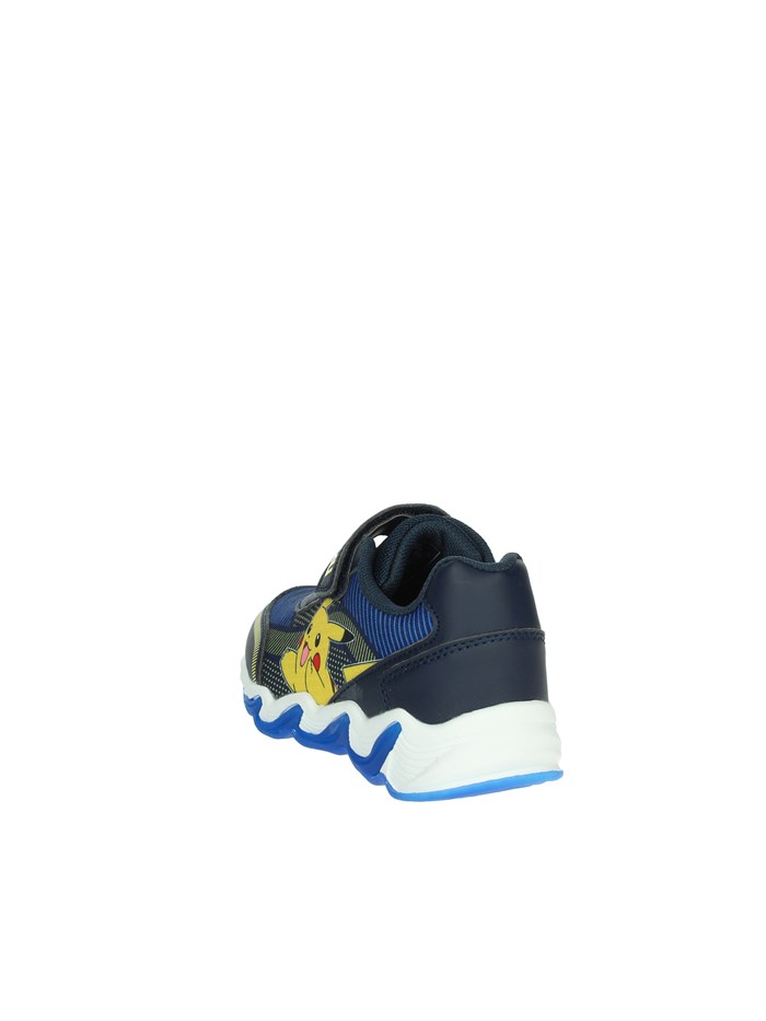 SNEAKERS BASSA PO001705 BLU/GIALLO