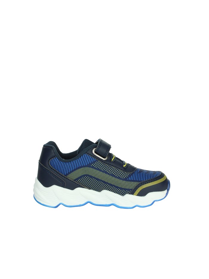 SNEAKERS BASSA PO001705 BLU/GIALLO