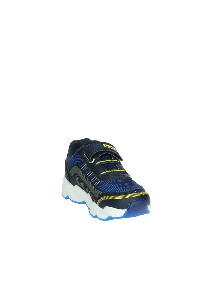 SNEAKERS BASSA PO001705 BLU/GIALLO