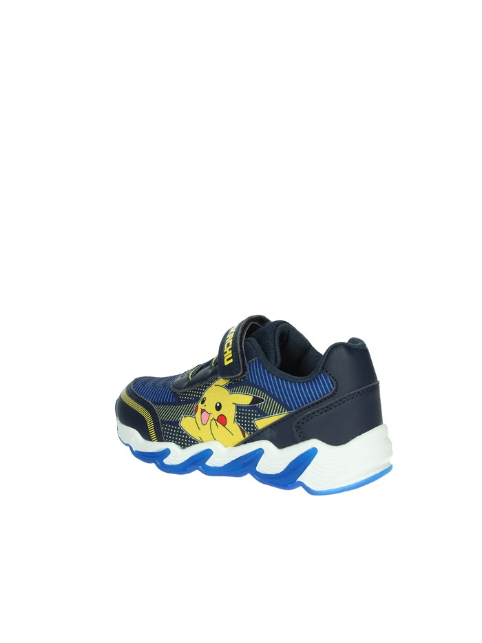 SNEAKERS BASSA PO001705 BLU/GIALLO