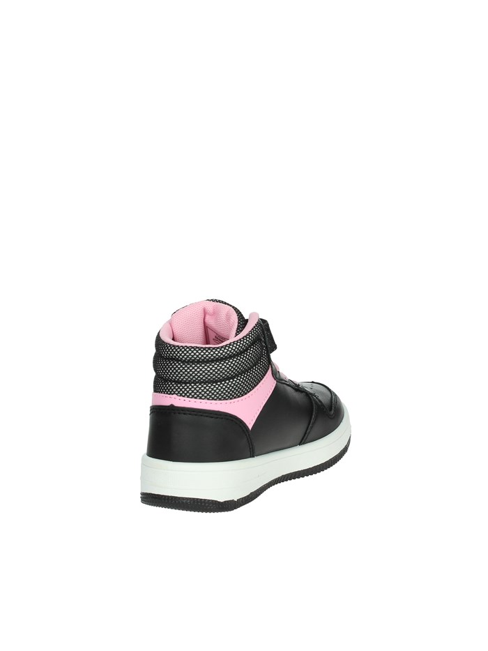 SNEAKERS ALTA BA002800 NERO/ROSA