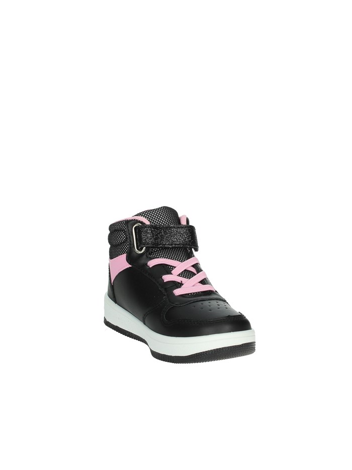 SNEAKERS ALTA BA002800 NERO/ROSA