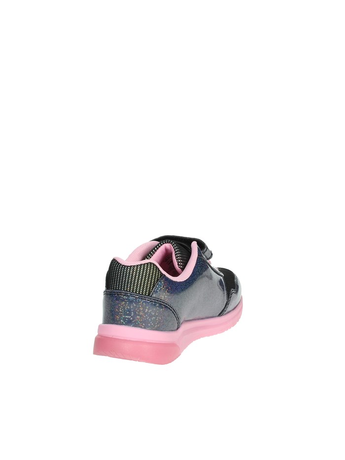 SNEAKERS BASSA BA002605 NERO/ROSA