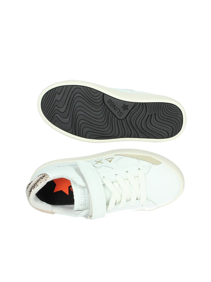 SNEAKERS BASSA Z44421K BIANCO/ORO