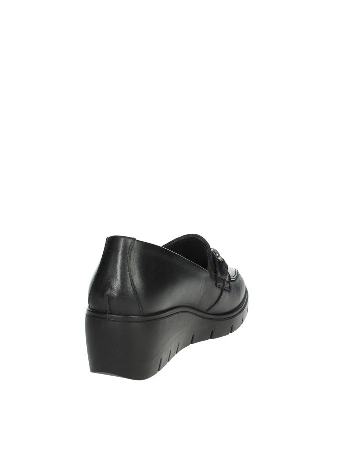 MOCASSINO TACCO 655240 NERO