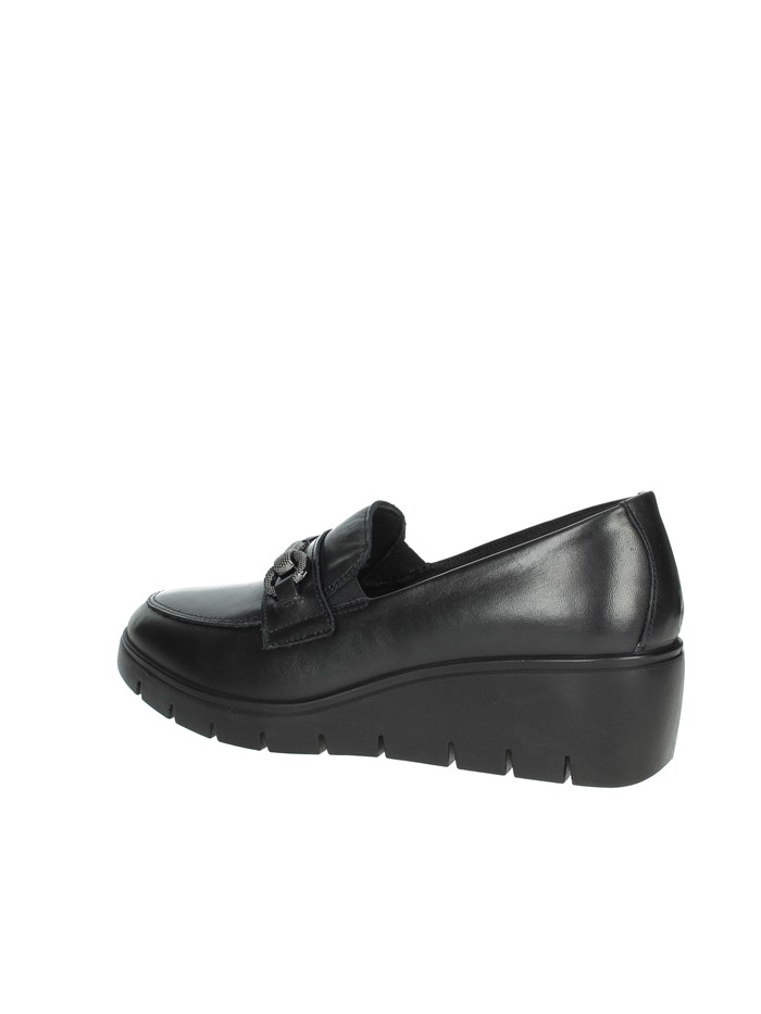 MOCASSINO TACCO 655240 NERO