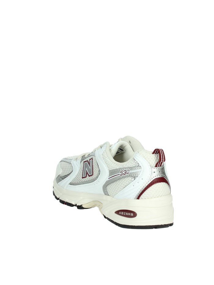 SNEAKERS BASSA MR530SZ BIANCO/BORDEAUX