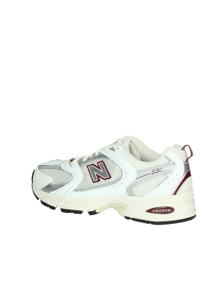 SNEAKERS BASSA MR530SZ BIANCO/BORDEAUX