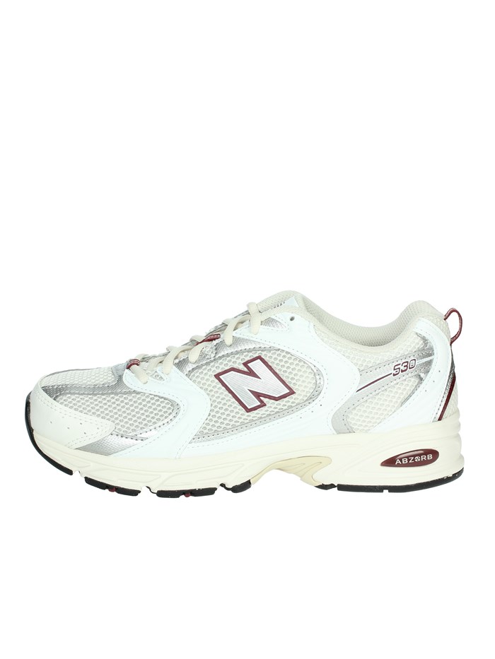 SNEAKERS BASSA MR530SZ BIANCO/BORDEAUX