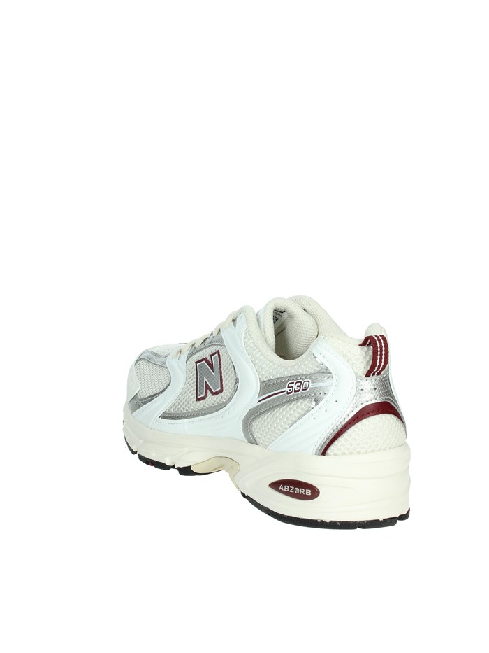 SNEAKERS BASSA MR530SZ BIANCO/BORDEAUX