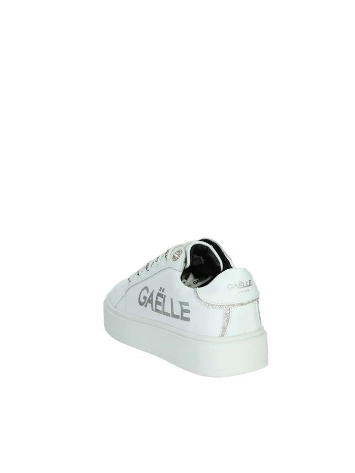 SNEAKERS BASSA GS0007L BIANCO/ARGENTO