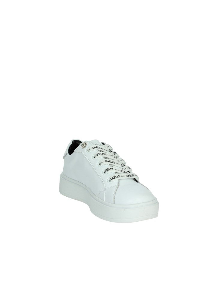 SNEAKERS BASSA GS0007L BIANCO/ARGENTO