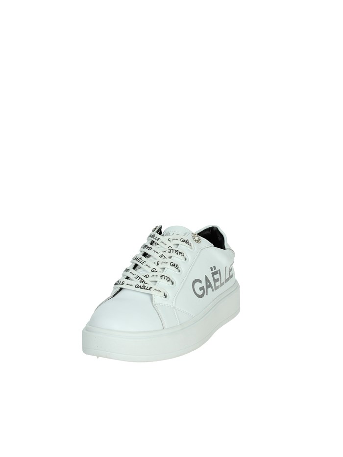 SNEAKERS BASSA GS0007L BIANCO/ARGENTO