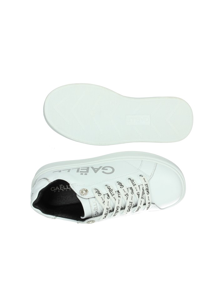 SNEAKERS BASSA GS0007L BIANCO/ARGENTO