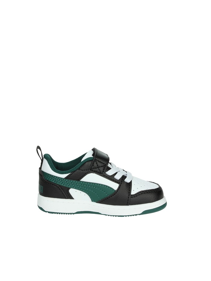 SNEAKERS BASSA 397420 BIANCO/VERDE