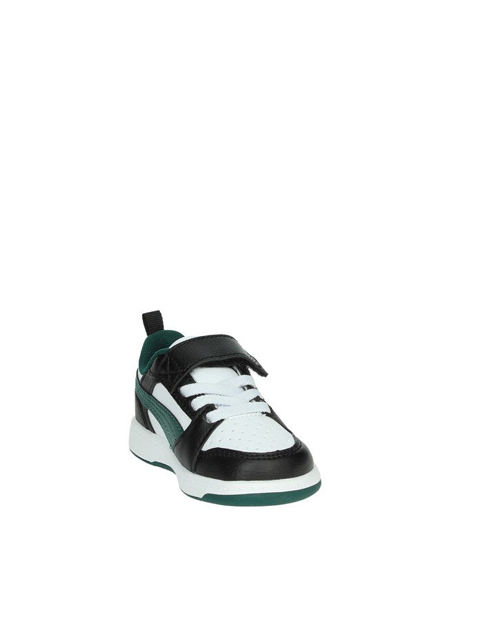 SNEAKERS BASSA 397420 BIANCO/VERDE