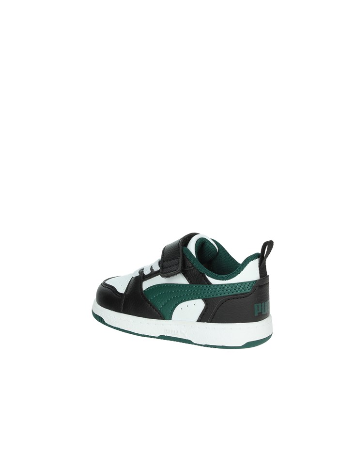 SNEAKERS BASSA 397420 BIANCO/VERDE