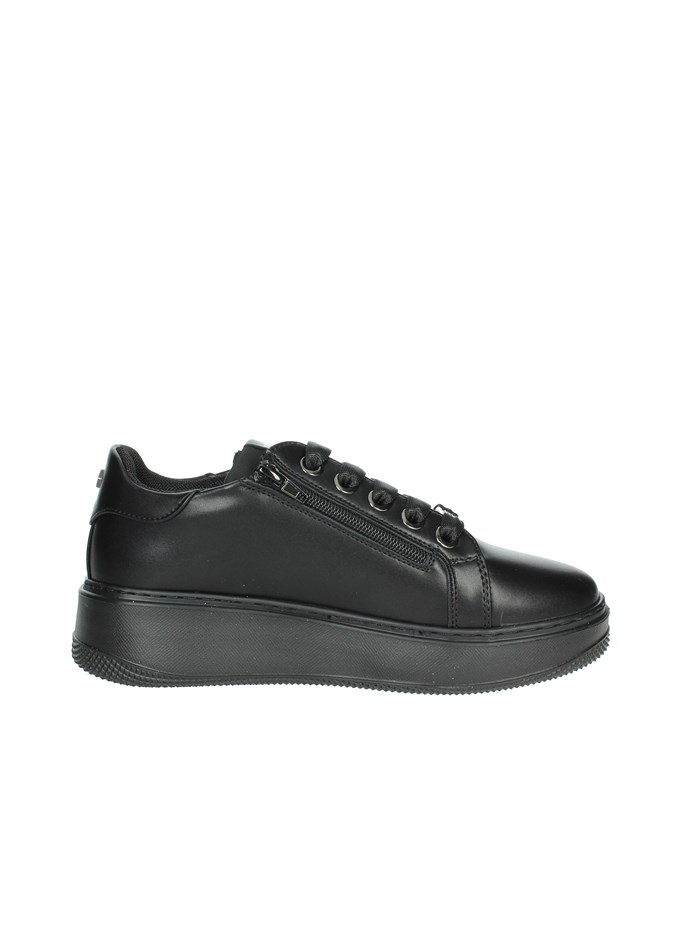 SNEAKERS BASSA T-100 NERO