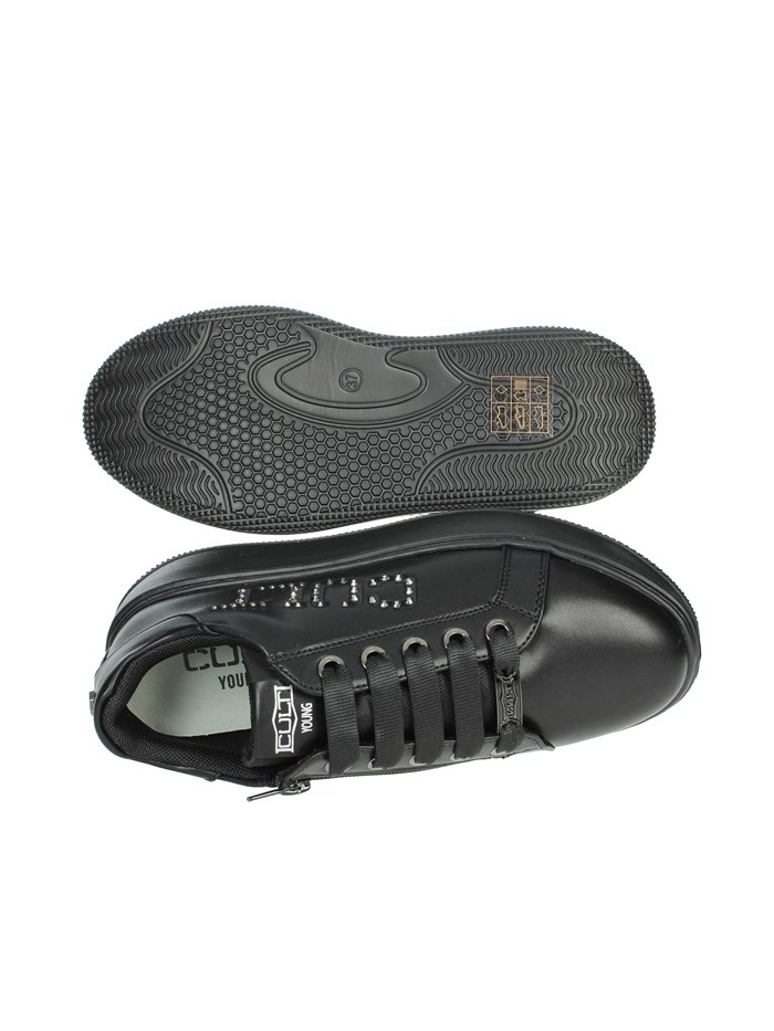 SNEAKERS BASSA T-100 NERO