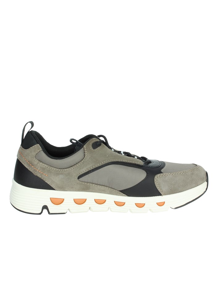 SNEAKERS BASSA U46HRA 0FU22 GRIGIO/NERO