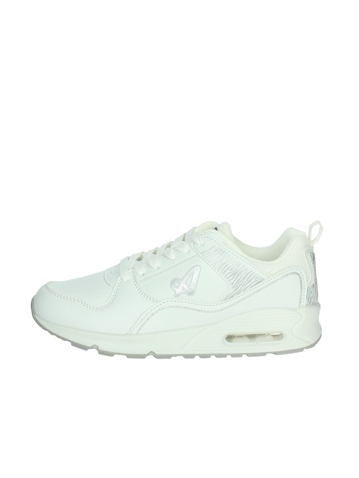 SNEAKERS BASSA AU32W111 BIANCO